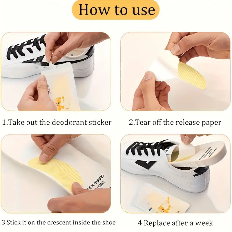 Shoe Odor Removal Sticker